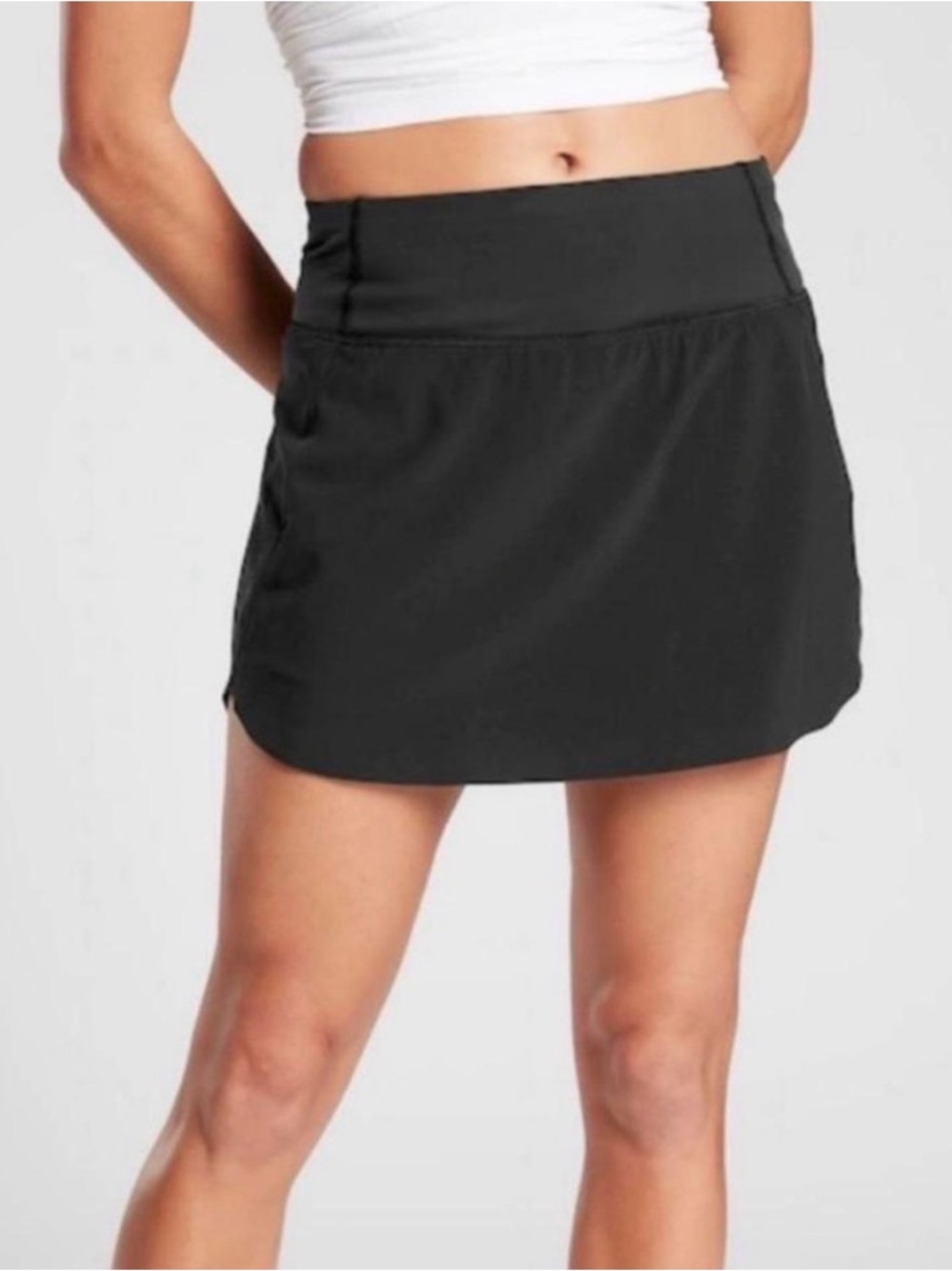 Athleta Black Run With It Skort - Women's S